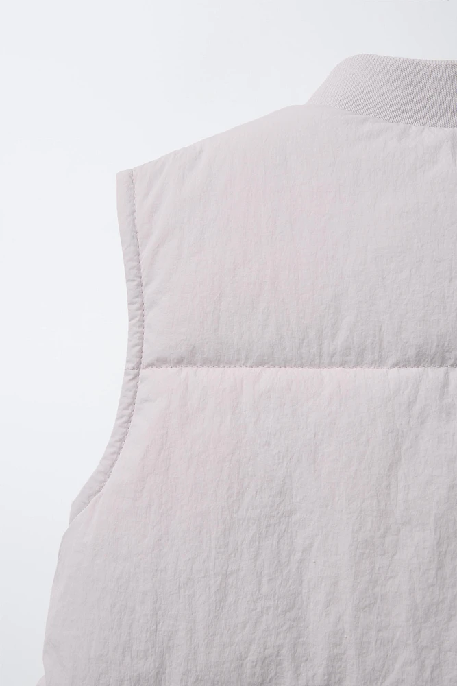 DOUDOUNE SANS MANCHES REMBOURRÉE ET IMPERMÉABLE