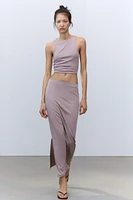 SLEEVELESS CROP TOP