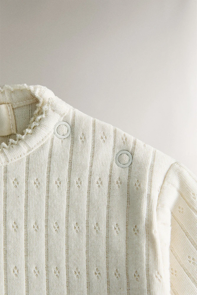 RIBBED NEWBORN BABY SET