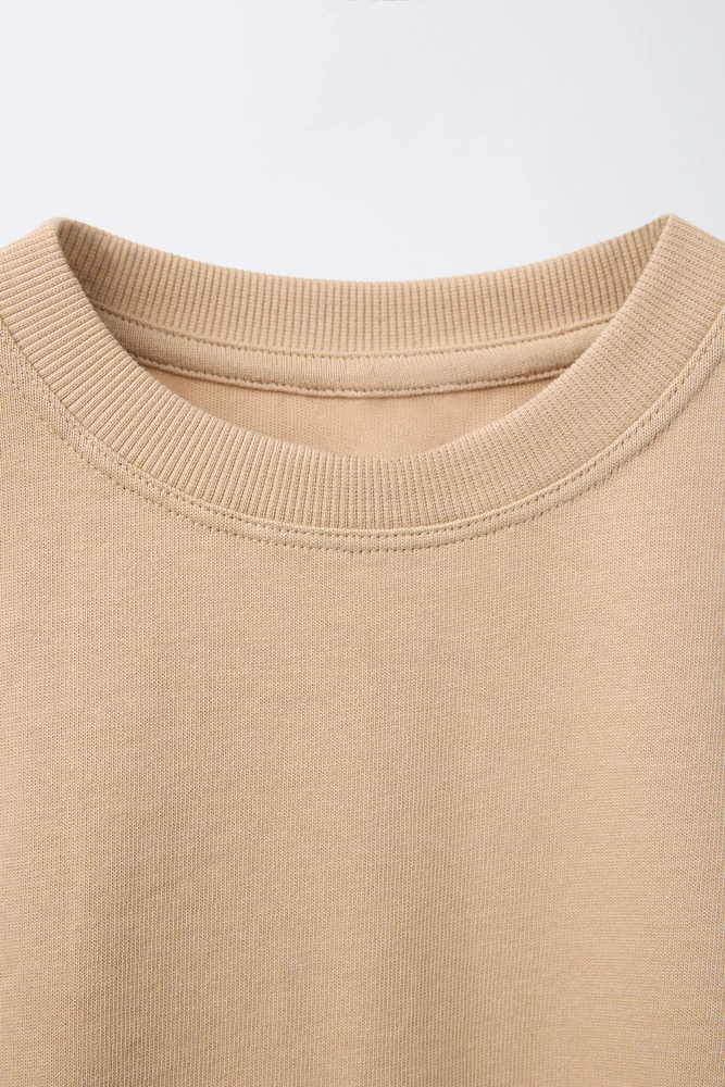 T-SHIRT ÉPAIS UNI