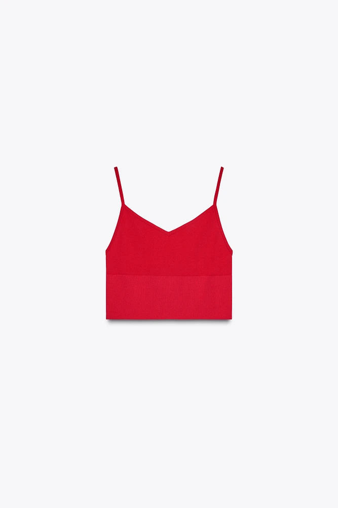 SEAMLESS CROP TOP