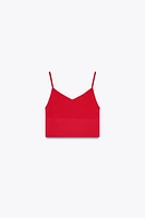 SEAMLESS CROP TOP
