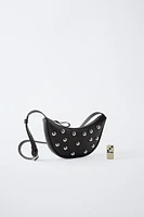 STUDDED CROSSBODY BAG