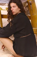 FLOWY LACE SHIRT