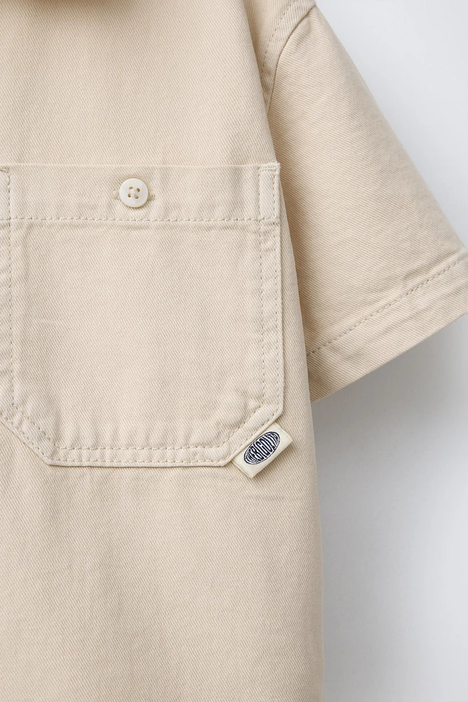 TWILL POCKET SHIRT