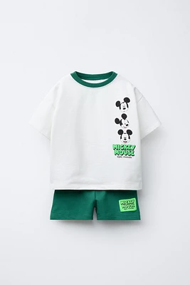 MICKEY MOUSE © DISNEY T-SHIRT AND SHORTS SET