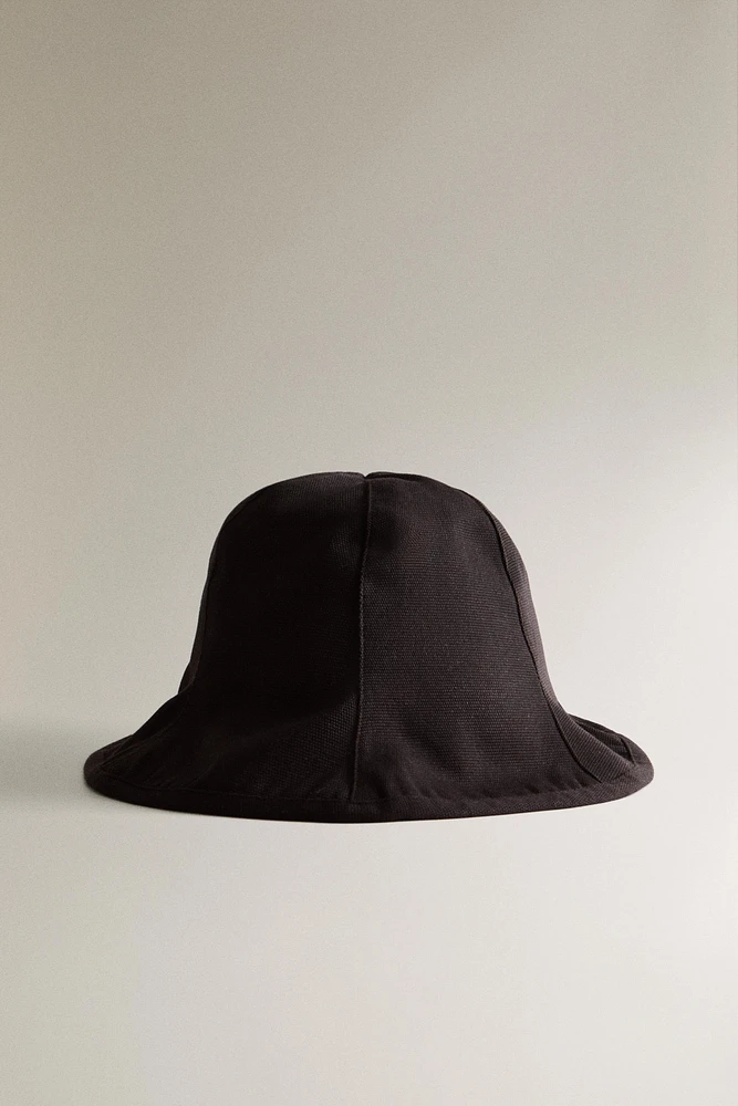 BUCKET COTTON BEACH HAT