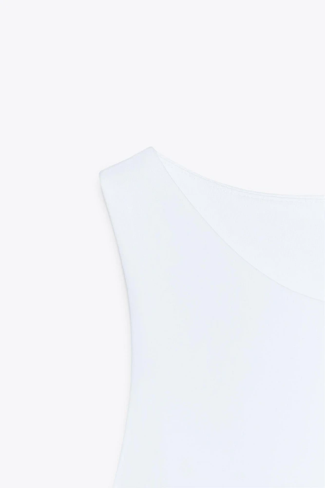 POLYAMIDE HALTER BODYSUIT