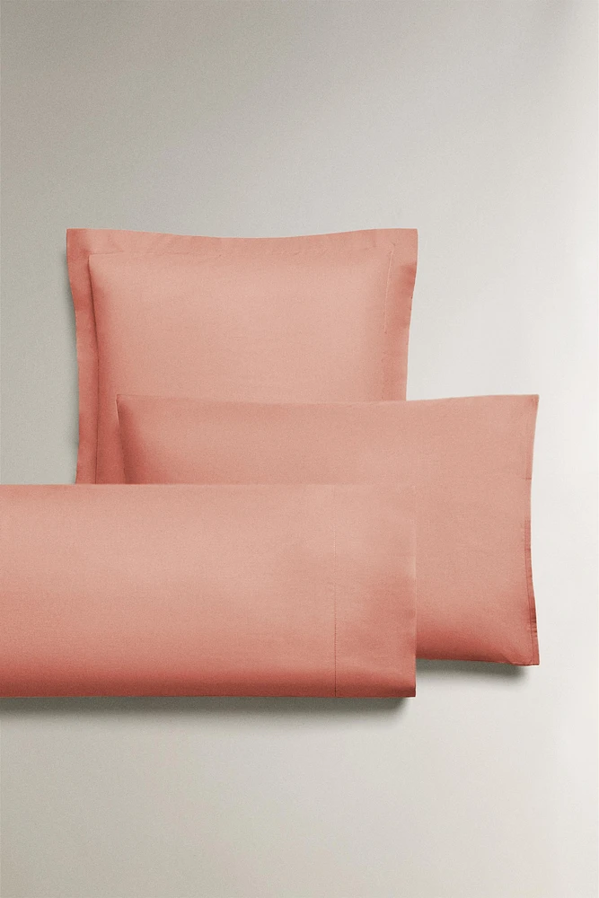 PERCALE COTTON PILLOWCASE ( THREAD COUNT
