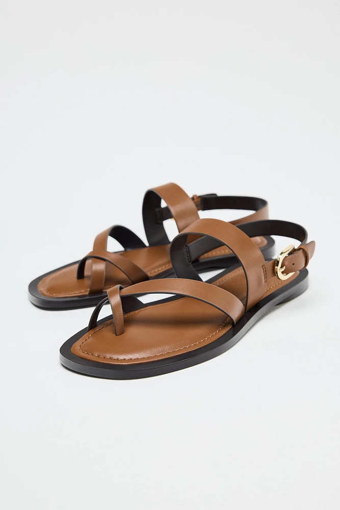 TOE STRAP SANDALS