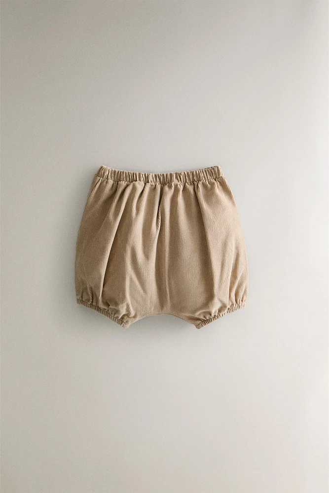 BLOOMER ENFANT VELOURS CÔTELÉ