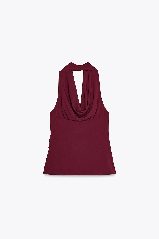 TOP DRAPÉ BOUCLE