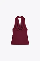 TOP DRAPÉ BOUCLE
