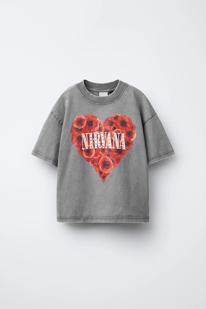 NIRVANA ® RHINESTONE T-SHIRT