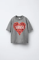 NIRVANA ® RHINESTONE T-SHIRT