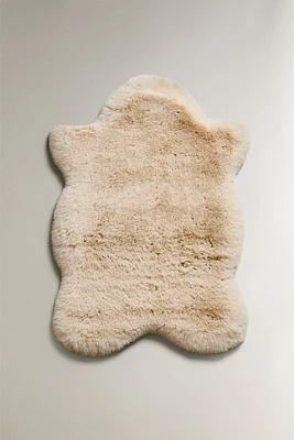 PETIT TAPIS IRRÉGULIER FAUSSE FOURRURE