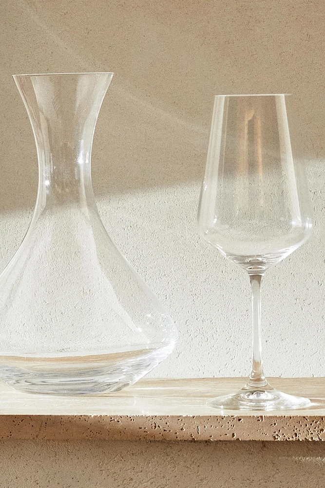 SET OF BOHEMIA CRYSTAL GLASSWARE