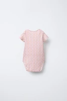 LOT DE CINQ BODYS PATCHWORK