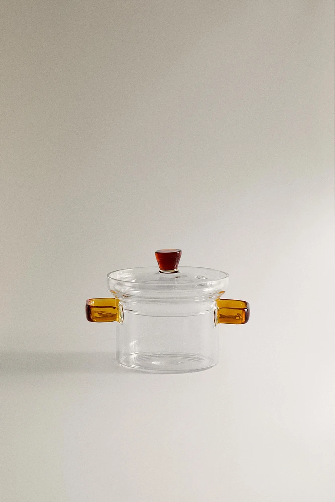 BOROSILICATE GLASS MINI COCOTTE