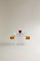 BOROSILICATE GLASS MINI COCOTTE