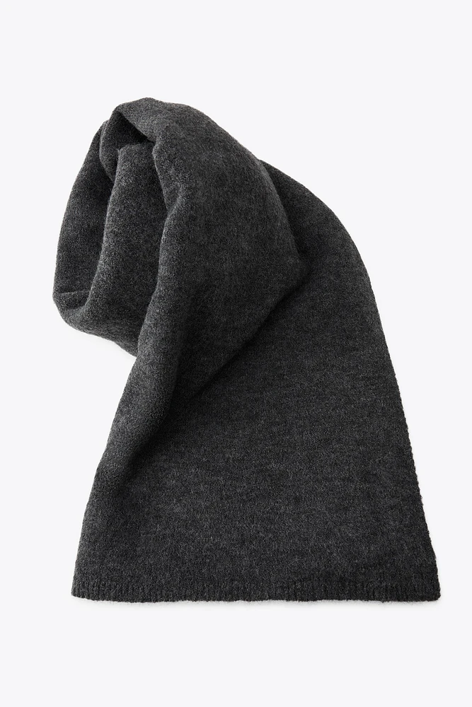 BASIC KNIT SCARF