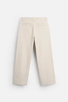 PANTALON STRAIGHT FIT TWILL
