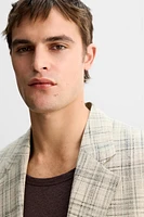 LIMITED EDITION PLAID SUIT BLAZER