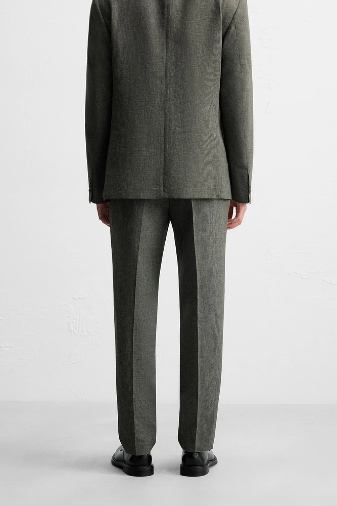 HOUNDSTOOTH SUIT PANTS