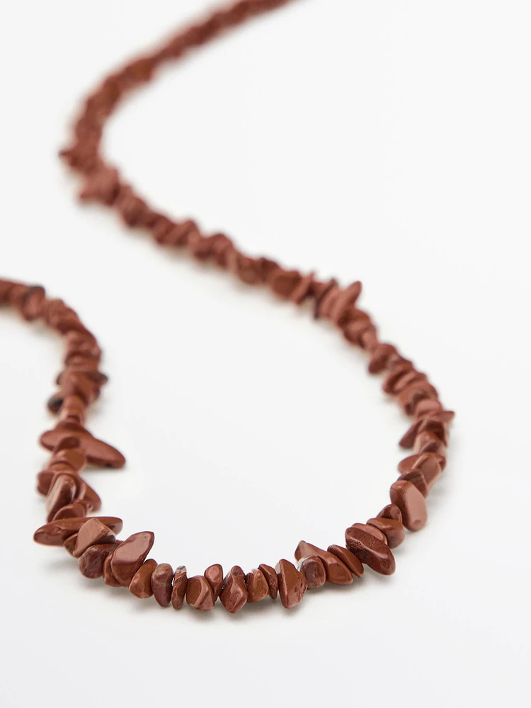 Stone necklace