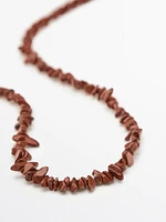 Stone necklace