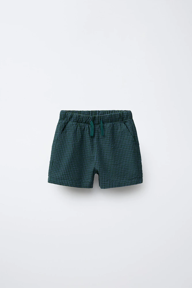 SEERSUCKER SHORTS