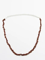 Multi-way belt with stones