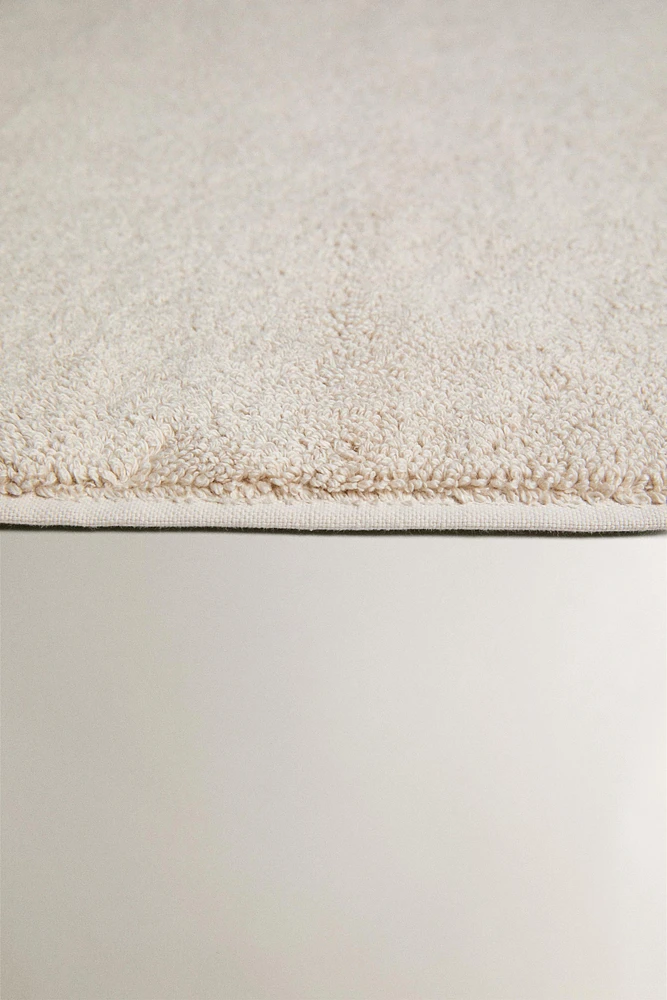 TAPIS DE BAIN COTON POINT RIZ