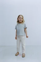RIPPED MOM FIT JEANS