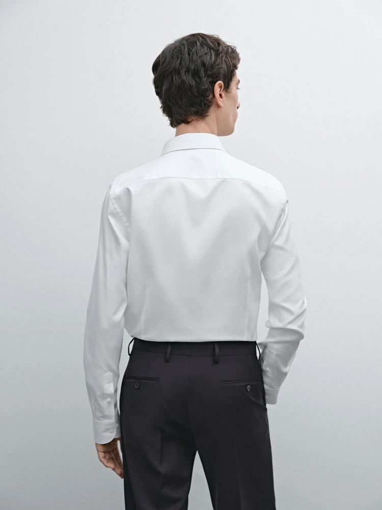 Chemise oxford slim 100 % coton
