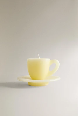 BOUGIE DÉCORATIVE TASSE