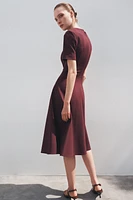 ROBE MI-LONGUE À GODETS ZW COLLECTION