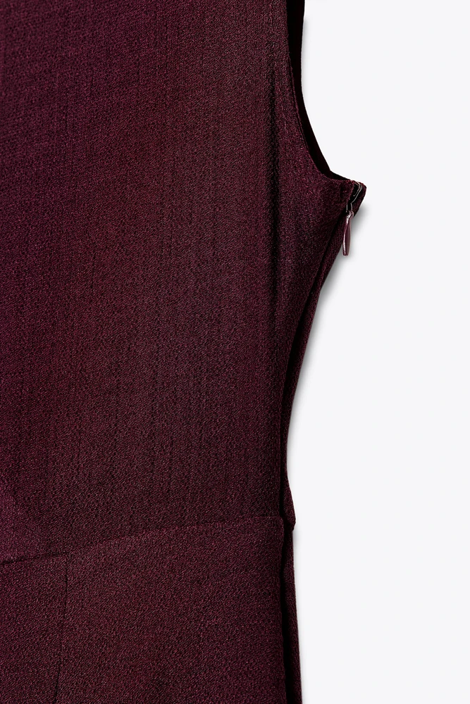CUT OUT MIDI DRESS
