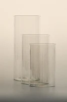BOROSILICATE GLASS LANTERN VASE