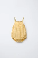GINGHAM ROMPER