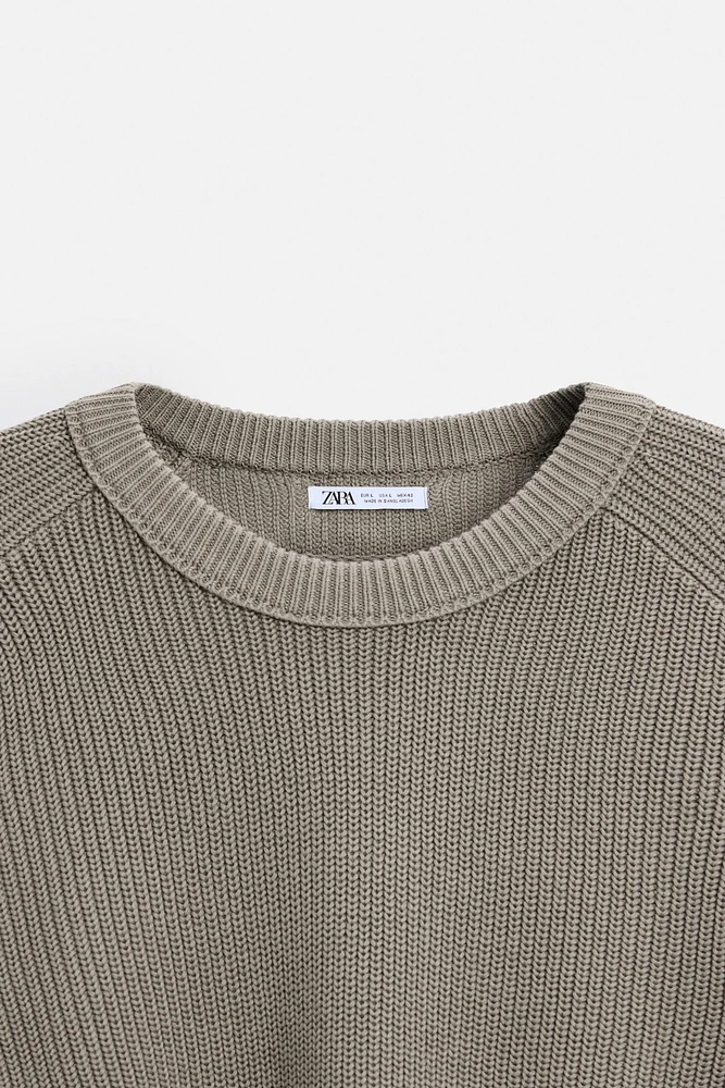 PULL RELAXED FIT STRUCTURÉ