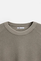 PULL RELAXED FIT STRUCTURÉ