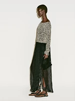 Flecked knit sweater - Limited Edition