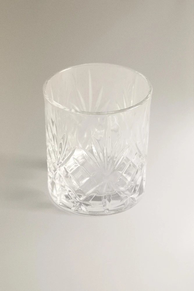 VERRE À SHOT TAILLÉ CRISTALLIN