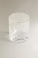 VERRE À SHOT TAILLÉ CRISTALLIN