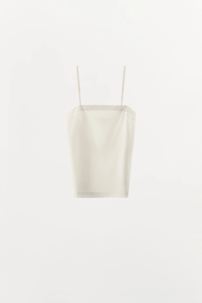 ORGANZA COMBINATION TOP