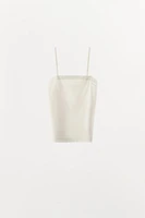 ORGANZA COMBINATION TOP