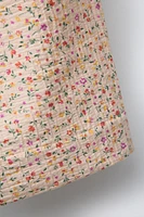 JUPE-CULOTTE À FLEURS