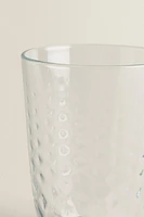 VERRE MOTIF RELIEF