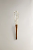 SILICONE AND WOOD WHISK